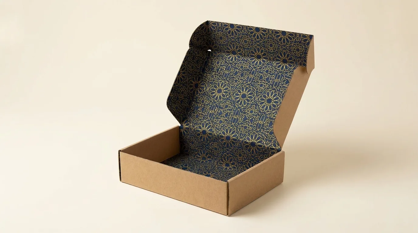 Colourful digital packaging print