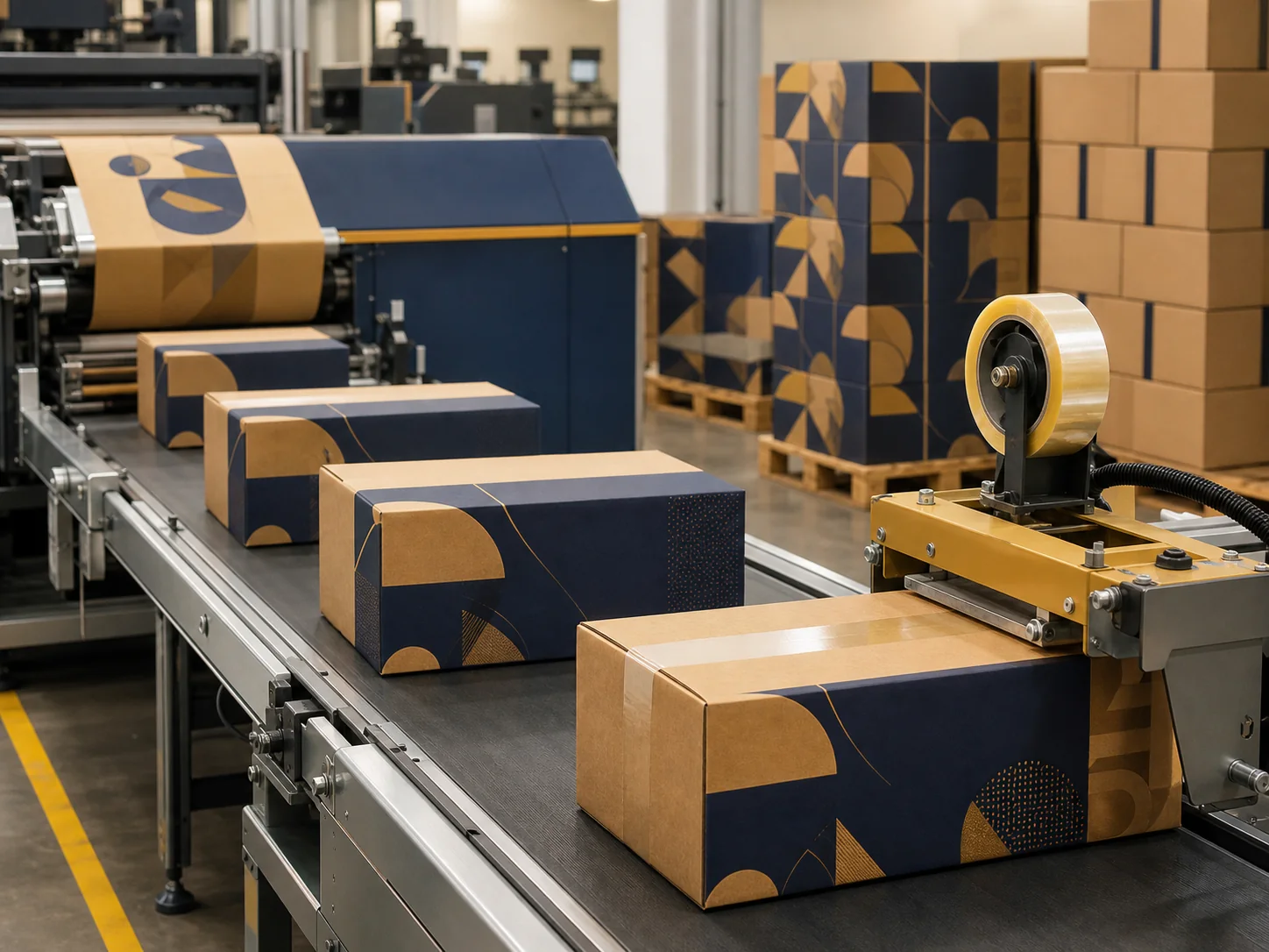 Produce and deliver the printed order