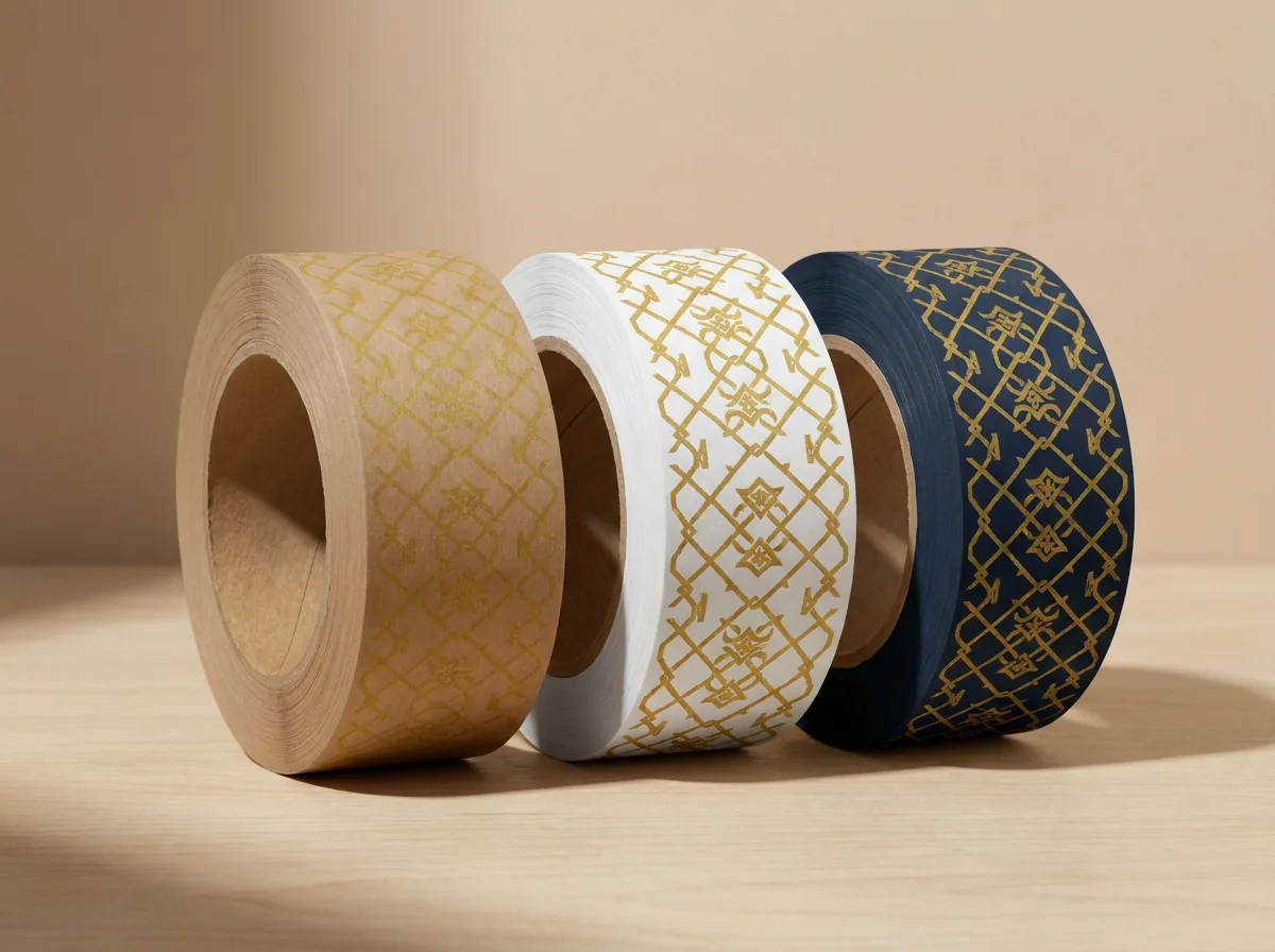 Custom printed adhesive tape