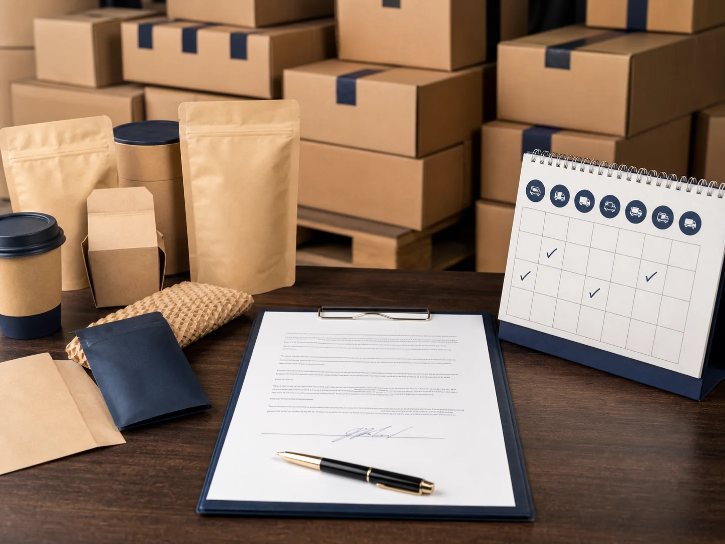Contract packaging supply