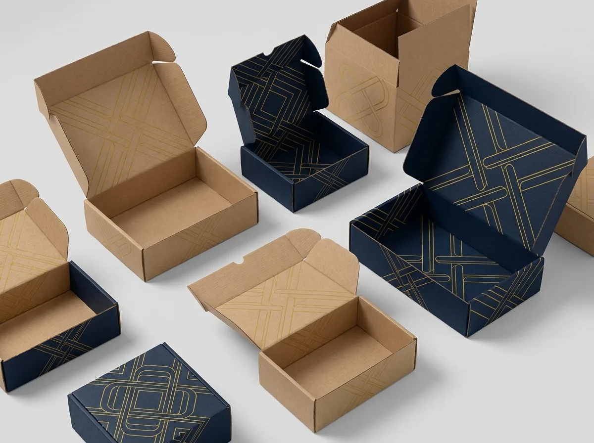 Printed wholesale packaging