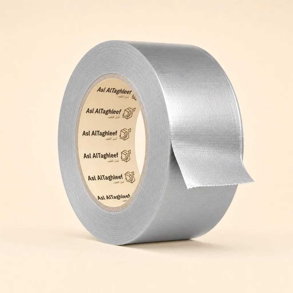 تيب قماش 2انش 80يارد Cloth Tape – 2 Inch, 80 Yards, 45 Micron Thickness